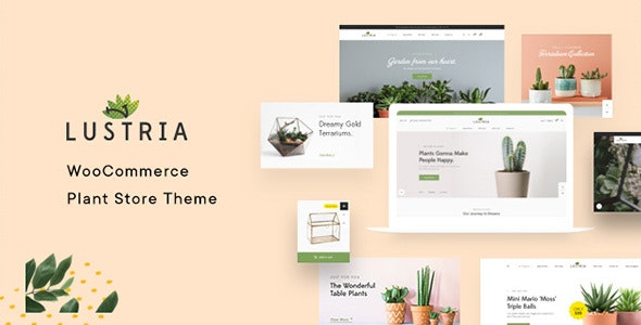 Lustria v1.7 – MultiPurpose Plant Store WordPress Theme