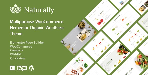 Naturally v1.0.2 – Organic Food & Market WooCommerce Theme
