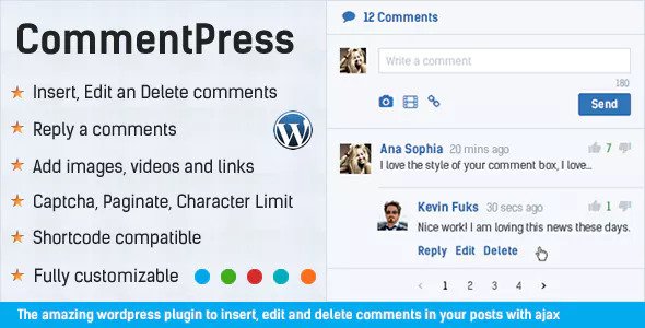 CommentPress v2.7.0 – Ajax Comments, Insert, Edit and Delete