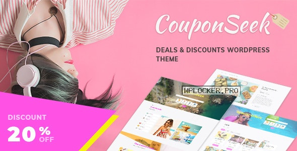 CouponSeek v1.1.1 – Deals & Discounts WordPress Theme