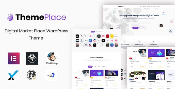 ThemePlace v1.1.4 – Marketplace WordPress Theme