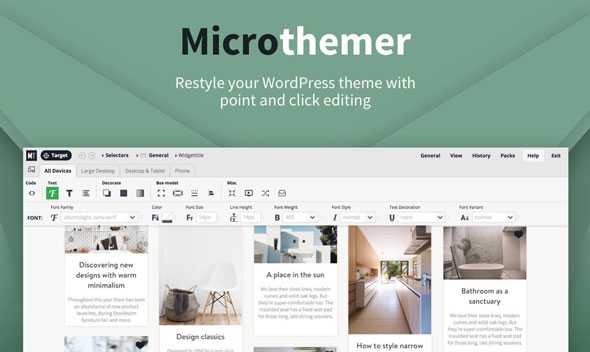 MicroThemer v6.0.8.6 – WordPress CSS Editor