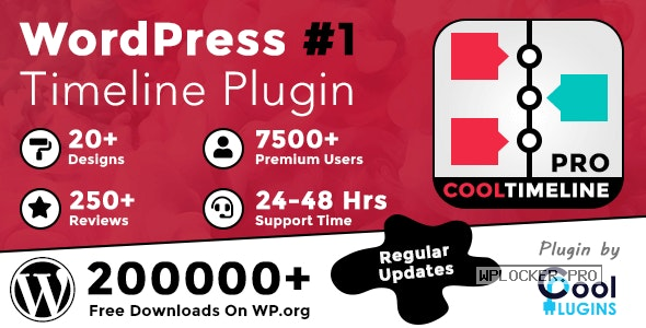 Cool Timeline Pro v3.4 – WordPress Timeline Plugin