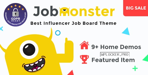Jobmonster v4.6.0.8 – Job Board WordPress Theme