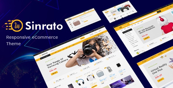 Sinrato v1.0.3 – Electronics Theme for WooCommerce