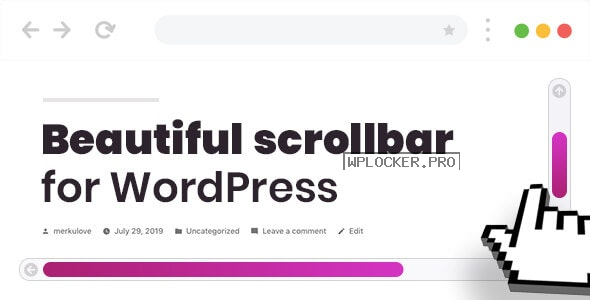 Scroller v1.1.4 – Custom Scrollbar for WordPress