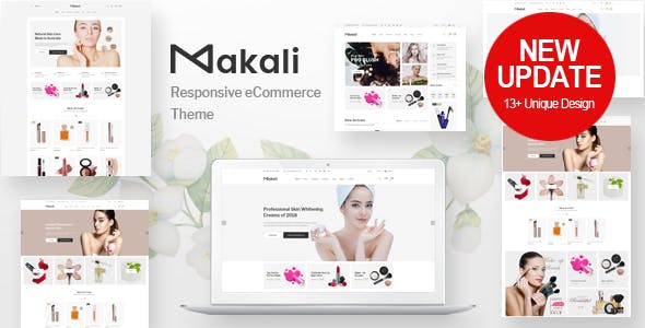 Makali v1.3.8 – Cosmetics & Beauty Theme
