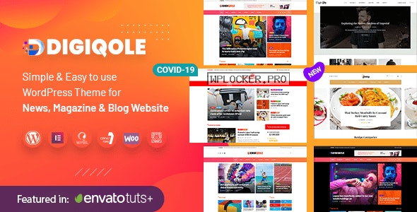 Digiqole v1.2.5 – News Magazine WordPress Theme