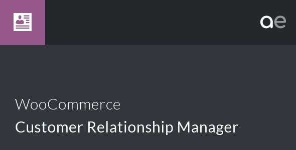 WooCommerce Customer Relationship Manager v3.6.3