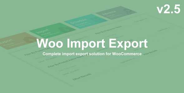 Woo Import Export v2.8.4