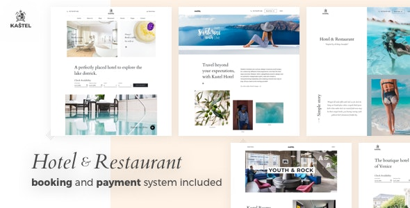 Kastel v1.0.1 – Hotel & Restaurant WordPress Theme