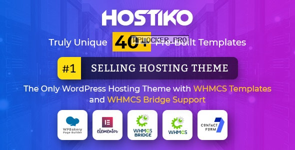 Hostiko v40.0 – WordPress WHMCS Hosting Theme