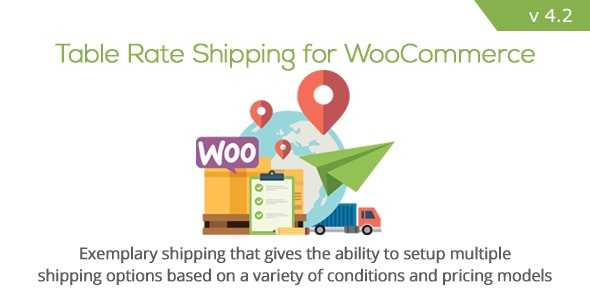Table Rate Shipping for WooCommerce v4.2.1
