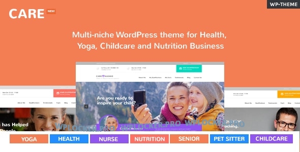 Care v2.4.1 – Multi-Niche WordPress Theme for Small Business