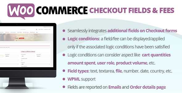 WooCommerce Checkout Fields & Fees v7.0
