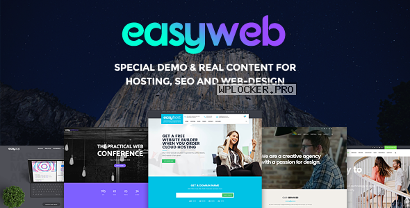 EasyWeb v2.4.2 – WP Theme For Hosting, SEO and Web-design