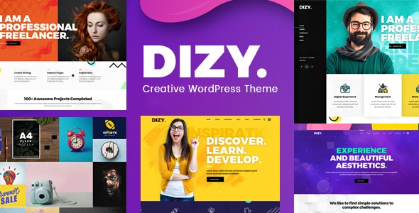 Dizy v1.1.3 – Creative Portfolio Theme