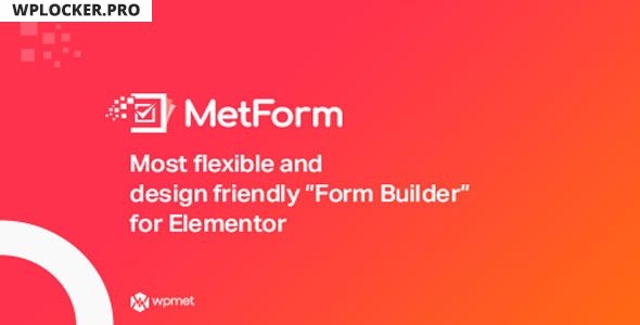 MetForm Pro v1.2.0 – Advanced Elementor Form Builder