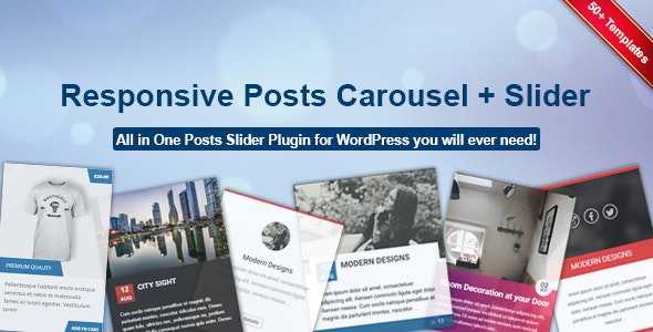 Responsive Posts Carousel v1.3.6 – WordPress Plugin