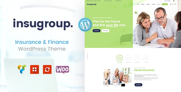 Insugroup v1.0.8 – A Clean Insurance & Finance WordPress Theme