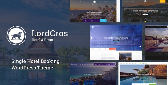 LordCros v1.2.0 – Hotel Booking WordPress Theme