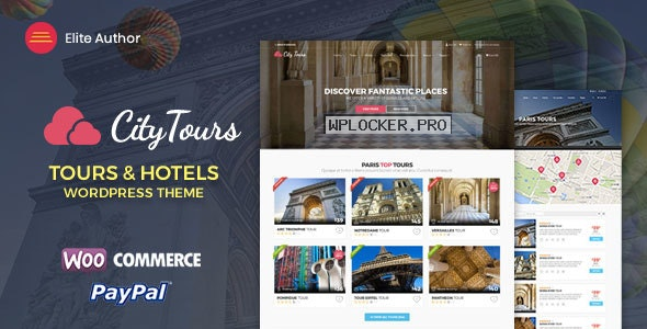 CityTours v3.2.3 – Hotel & Tour Booking WordPress Theme
