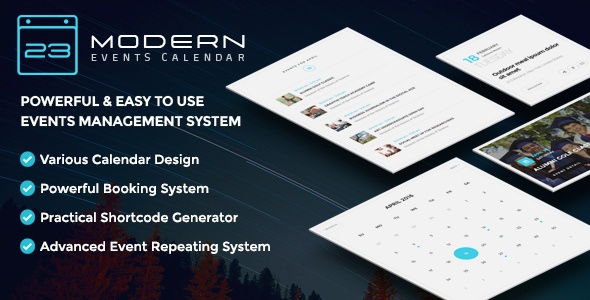 Modern Events Calendar v5.2.5 – Responsive Event Scheduler