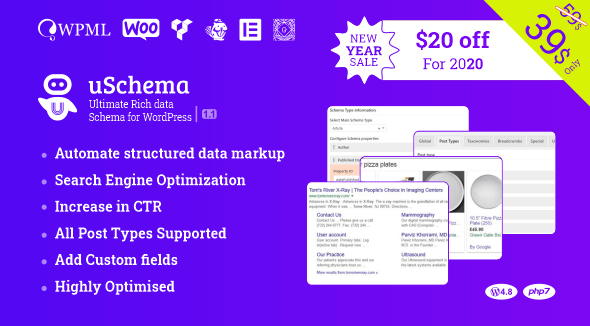 uSchema v1.1.2 – Ultimate Rich Data Schema for WordPress