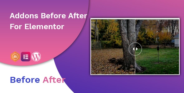 Before After Image Slider Elementor Addon v1.0