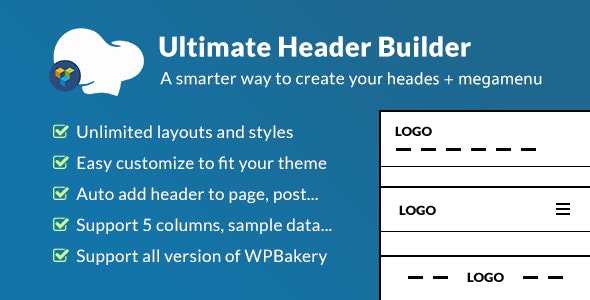 Ultimate Header Builder v1.5.6 – Addon WPBakery Page Builder