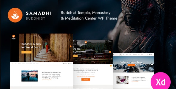 Samadhi v1.0.2 – Oriental Buddhist Temple WordPress Theme