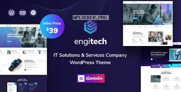 Engitech v1.0.2 – IT Solutions & Services WordPress Theme