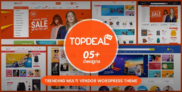 TopDeal v1.7.1 – Multipurpose Marketplace WordPress Theme