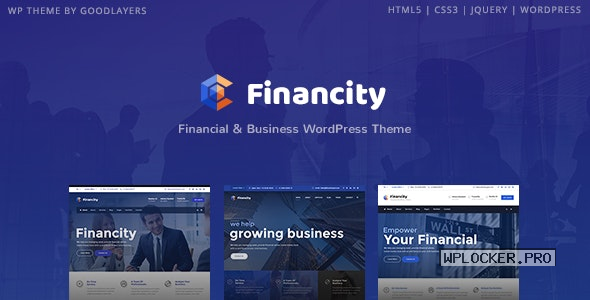 Financity v1.2.5 – Business / Financial / Finance WordPress Theme