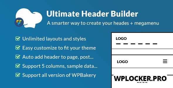 Ultimate Header Builder v1.5.9 – Addon WPBakery Page Builder