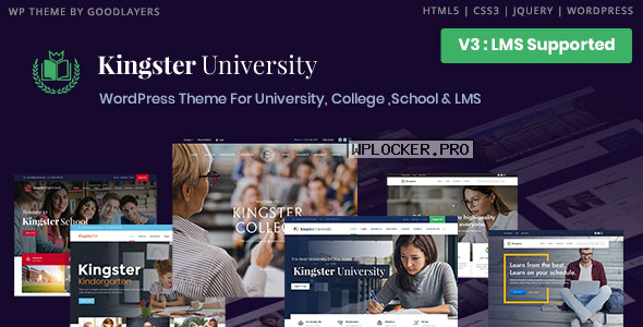 Kingster v3.0.3 – Education WordPress For University, College and School