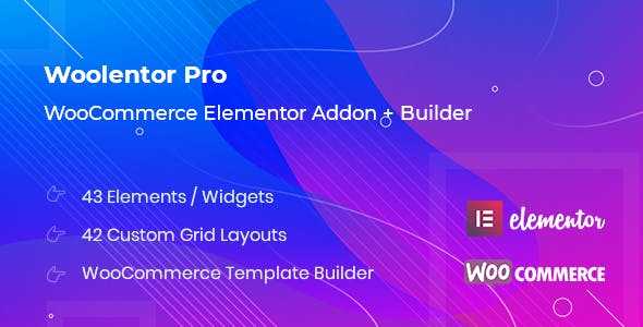Woolementor Pro v1.3.0 – Connecting Elementor with WooCommerce