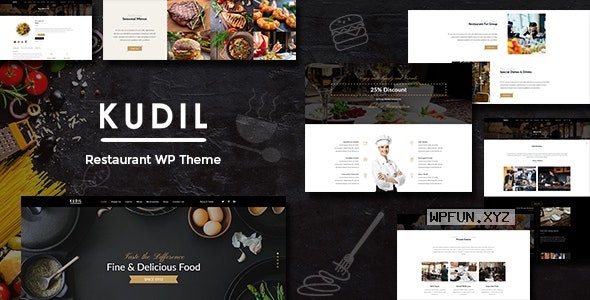Kudil v1.7 – Cafe, Restaurant WordPress Theme