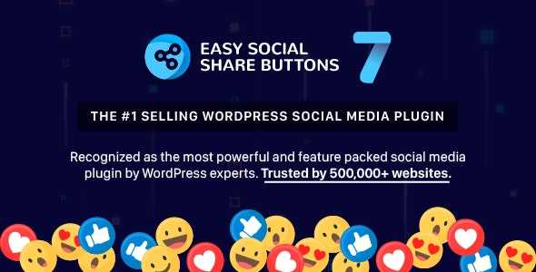 Easy Social Share Buttons for WordPress v7.0