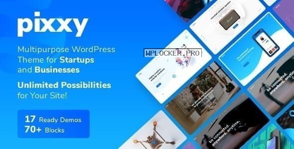 Pixxy v1.1.2 – App, Software & SaaS Startup WordPress