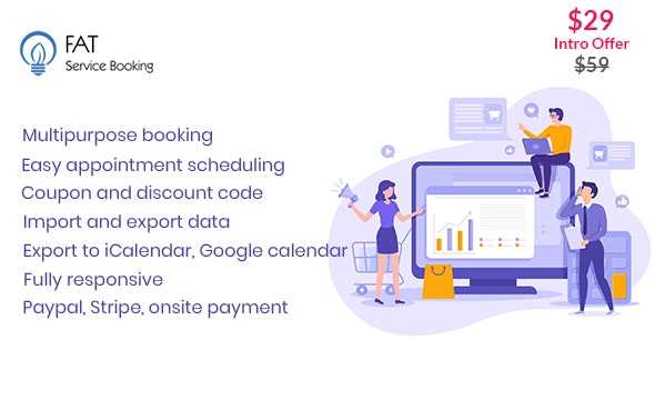 Fat Services Booking v2.17 – Automated Booking and Online Scheduling