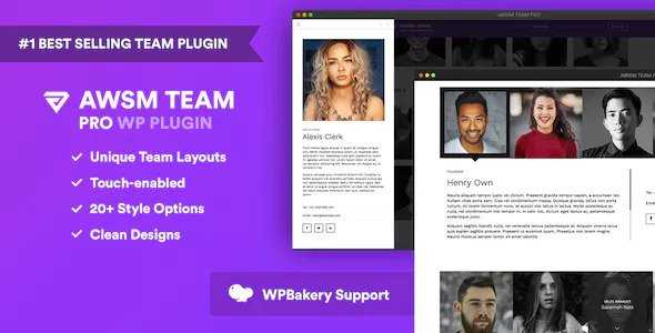 The Team Pro v1.7.1 – Team Showcase WordPress Plugin