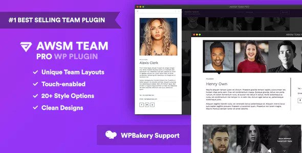 The Team Pro v1.72 – Team Showcase WordPress Plugin