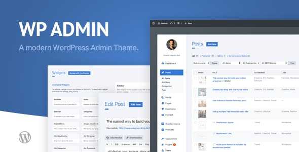 wphave Admin v2.1 – A clean and modern WordPress Admin Theme
