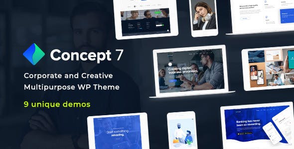 Concept Seven v1.5 – Responsive Multipurpose Theme