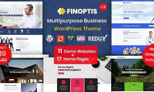 Download Finoptis v2.2 – Multipurpose Business WordPress Theme