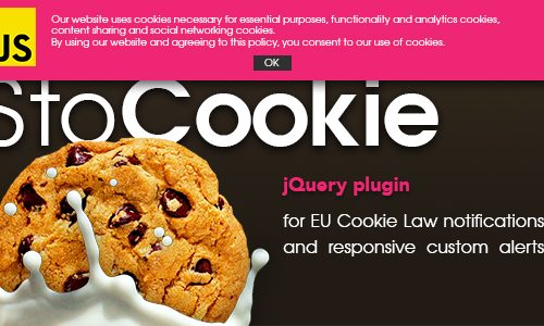 Download StoCookie jQuery plugin v1.1 – Cookie Law Compliance and Custom Notifications