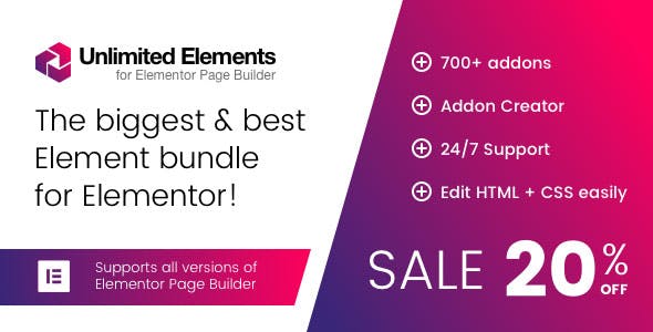 Unlimited Elements for Elementor Page Builder v1.4.15