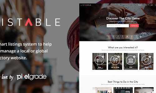 Download LISTABLE v1.11.0 – A Friendly Directory WordPress Theme