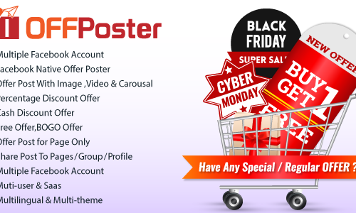 Download OFFPoster : Facebook Offer Poster (Image, Carousel & Video)